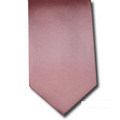 Silk Woven Necktie - Solid Repp (Pink)